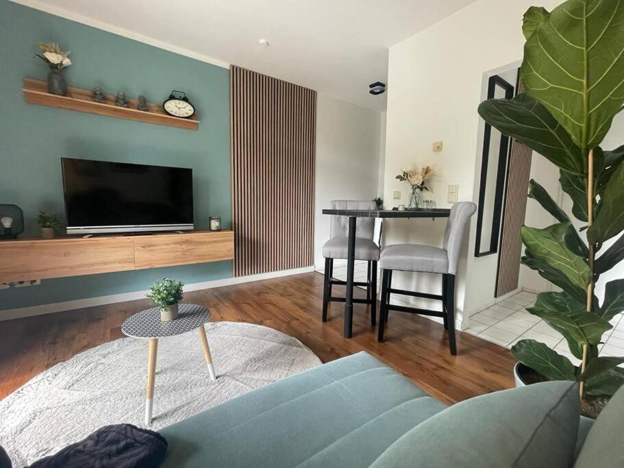 Modernes Apartment In Chemnitz Esterno foto