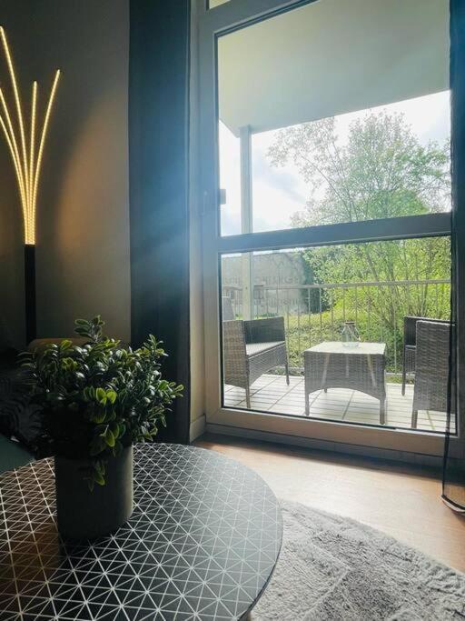 Modernes Apartment In Chemnitz Esterno foto